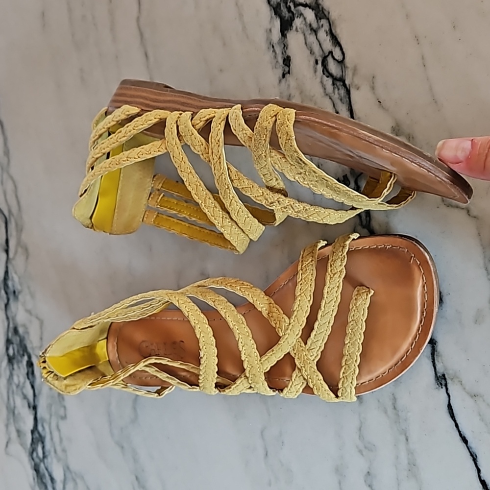 Carlos by Carlos Santana yellow sandals